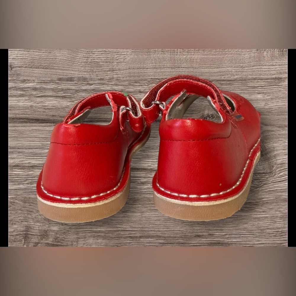 L’Amour Ollie Leather Mary Jane SZ 10 Red - Picture 2 of 10